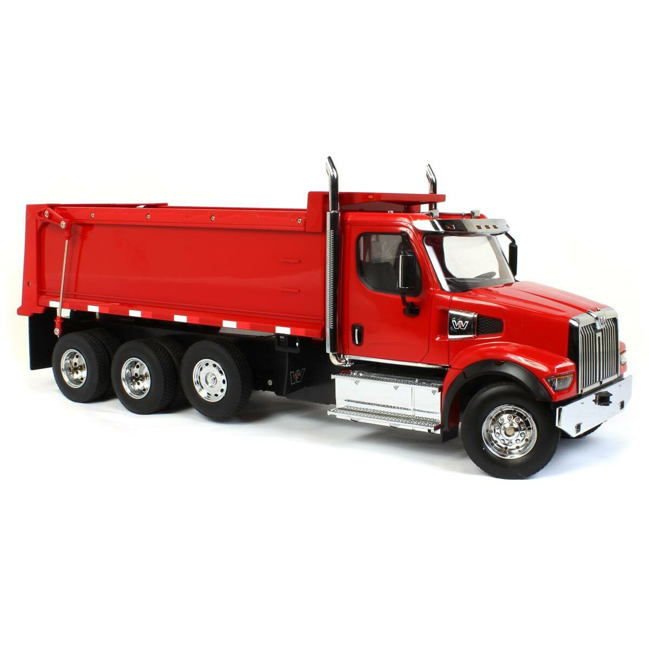 1/16 Diecast Masters Radio Control Western Star 49X 2020 Dump Truck (Red)