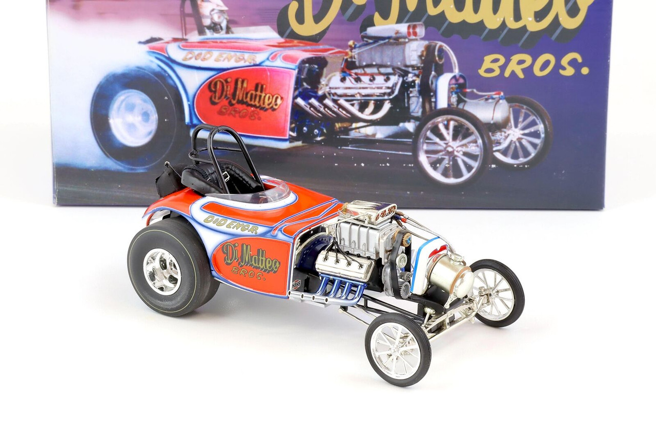 1/18 ACME Di MATTEO Bros Fuel Altered Bantam Roadster Diecast Car Model