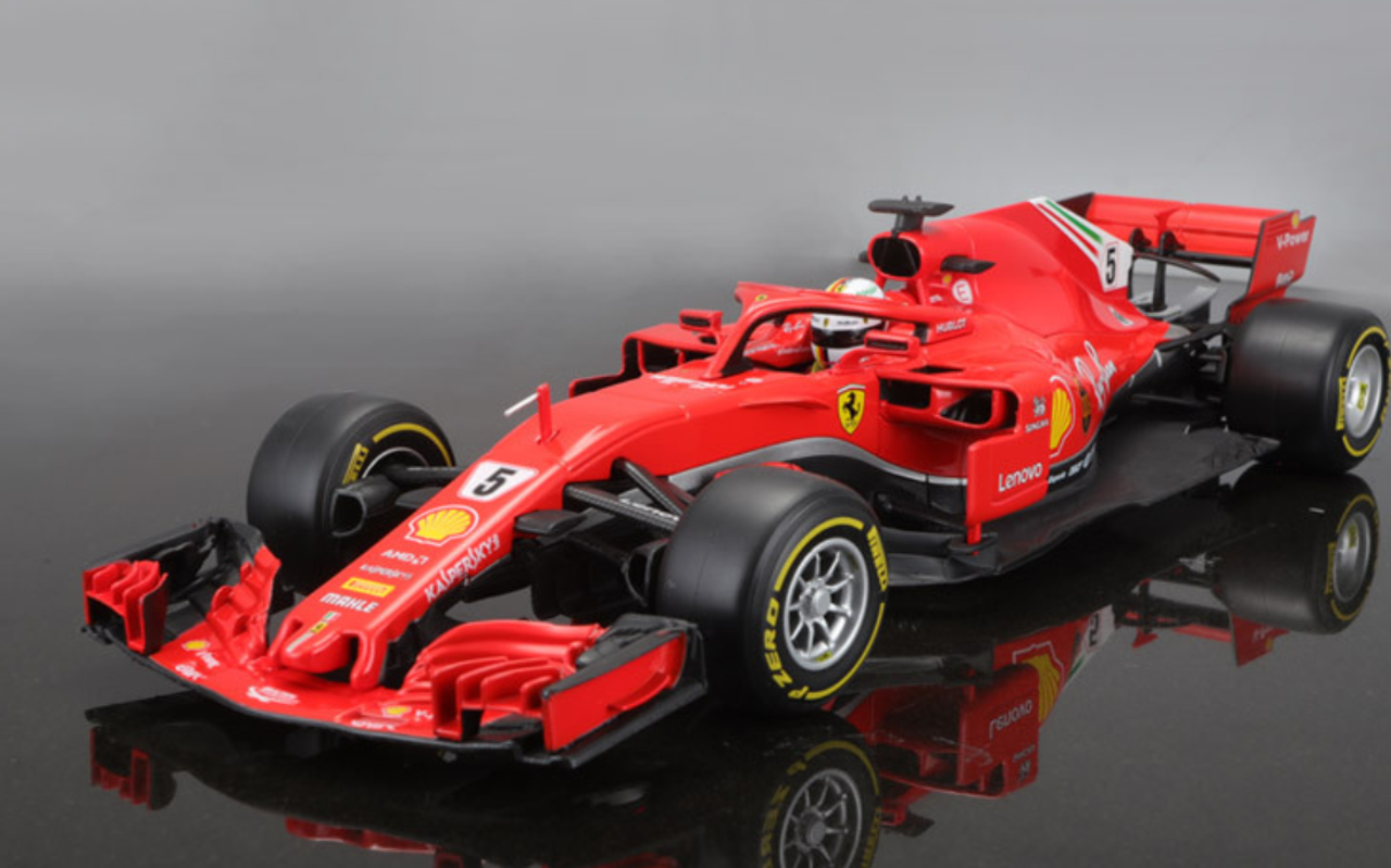 Bburago 36815 Ferrari SF90 " Sebastian Vettel #5 Formula 1 2019 Scale 1:43 New ° 