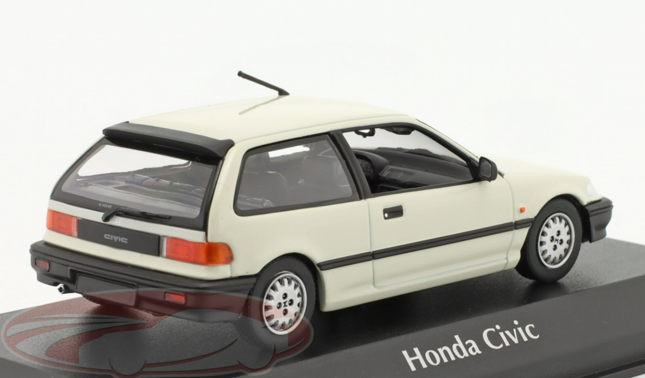 1/43 Minichamps 1990 Honda Civic (White) Car Model
