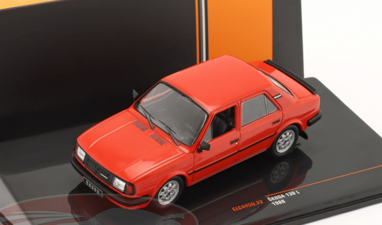 1/43 Ixo 1988 Skoda 130 L (Red) Car Model