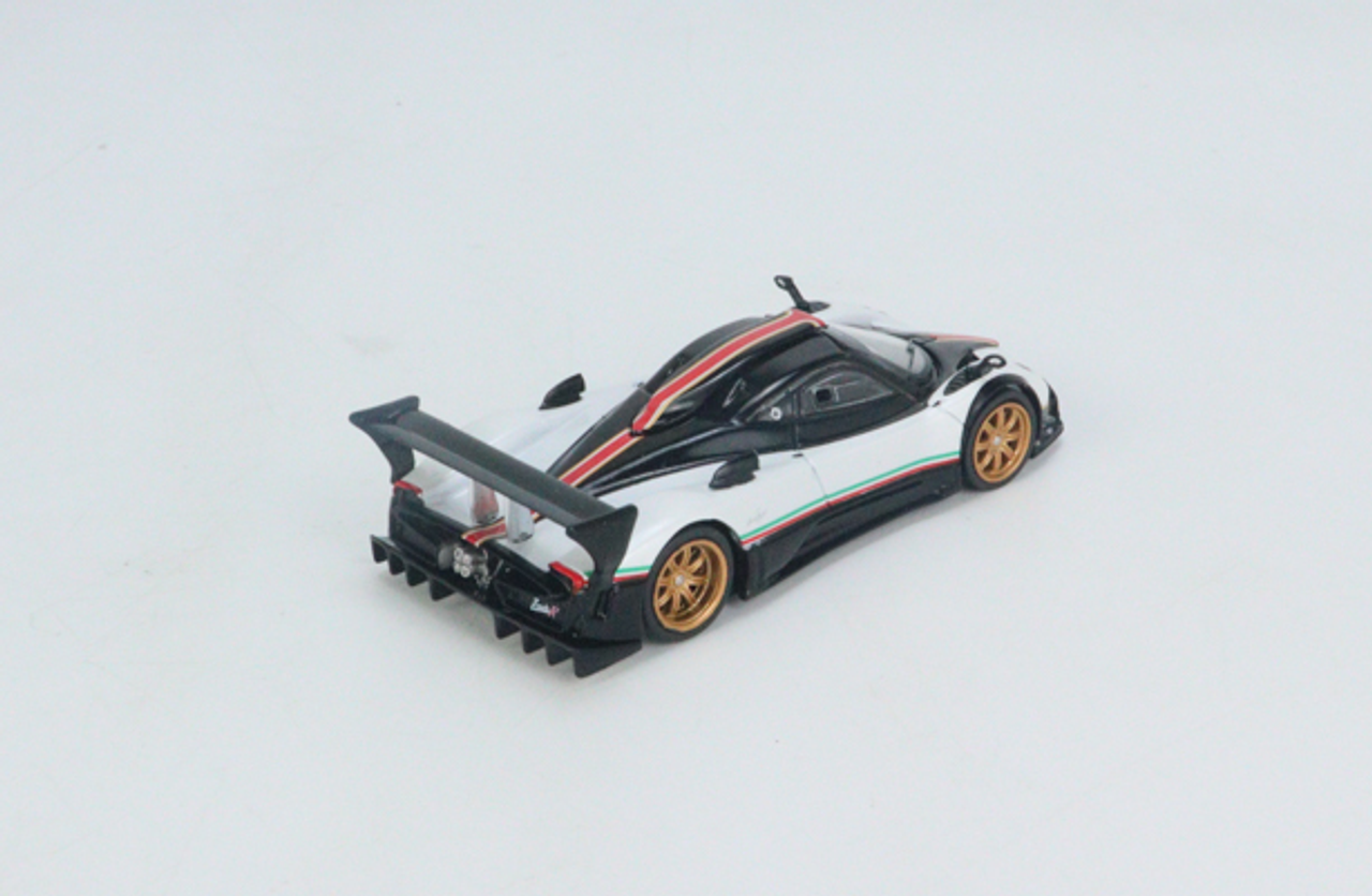 1/64 Tarmac Works Pagani Zonda R Bianco Benny Diecast Car Model