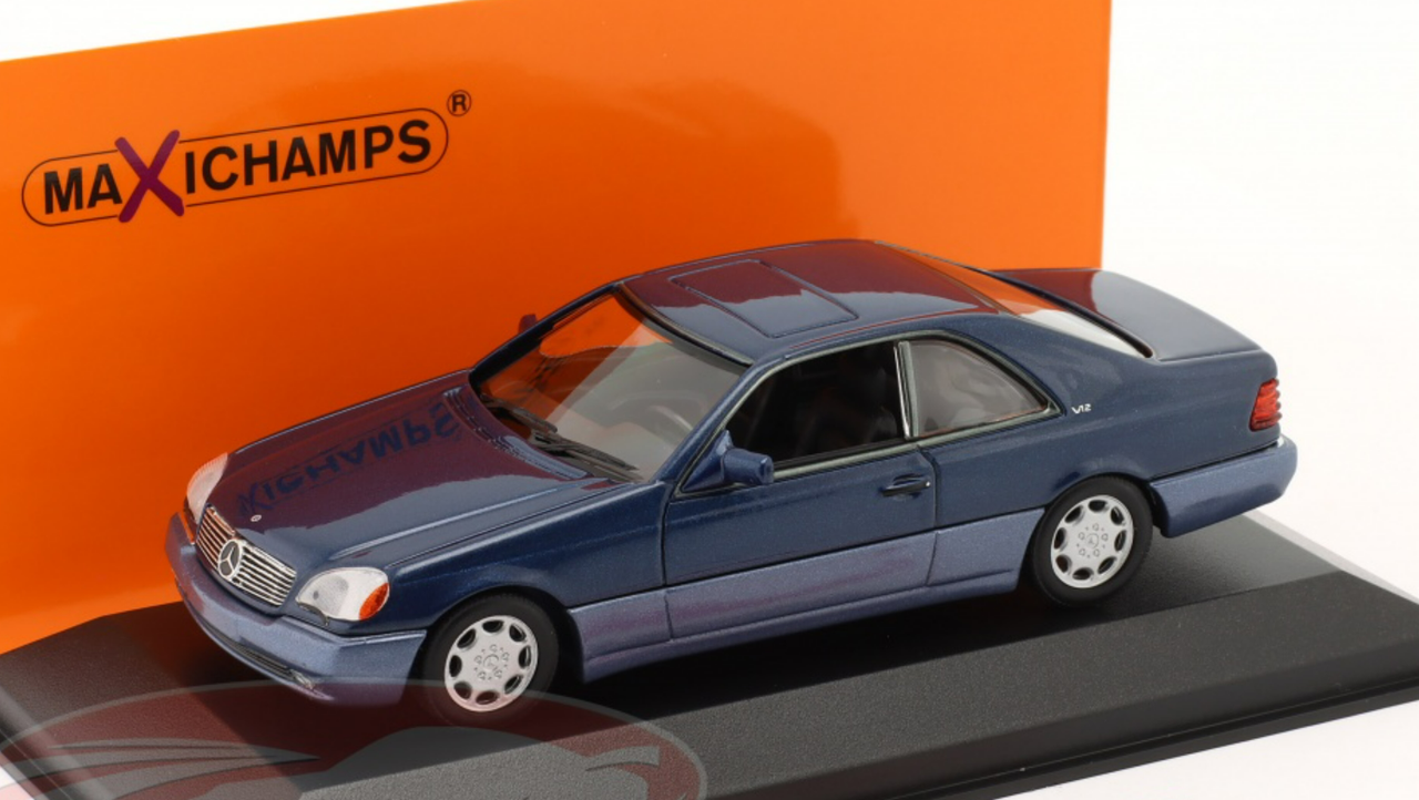 Minichamps 1:43 Mercedes-Benz 600 SEC (C140) ano de construção 1992