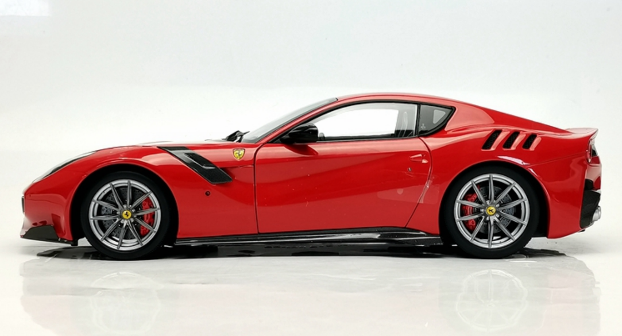 1/18 BBR Ferrari F12 TDF (Rosso Corsa 322 Red) Diecast Car Model Limited