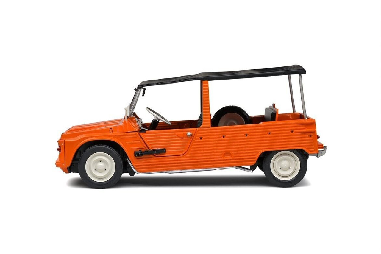 1/18 Solido 1969 Citroen Mehari Mk1 (Orange) Diecast Car Model