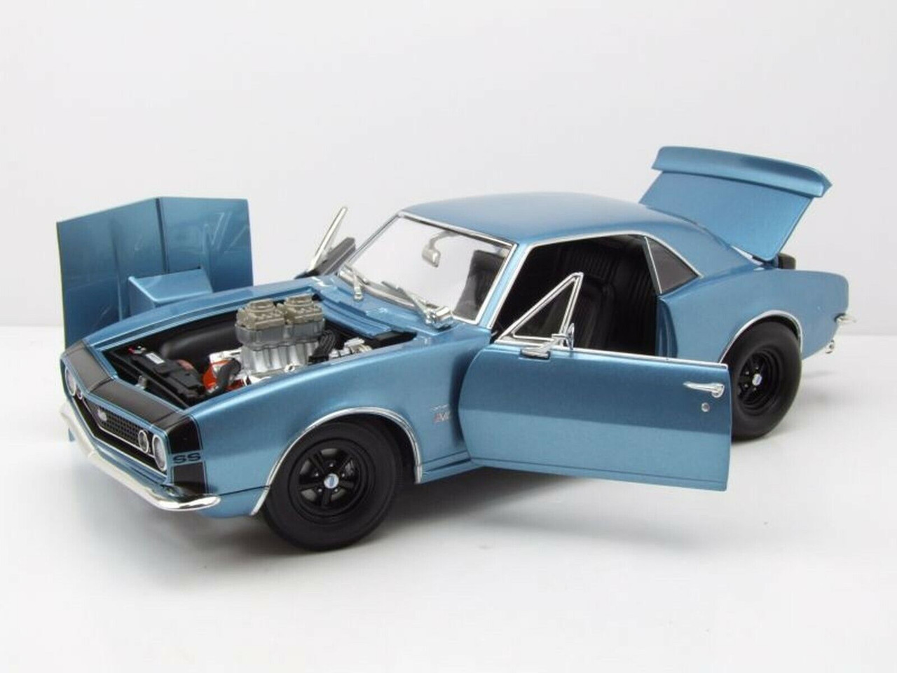 1/18 ACME 1967 Chevrolet Chevy Camaro SS (Blue) Diecast Car Model Nicecar Exclusive Limited 120 Pieces