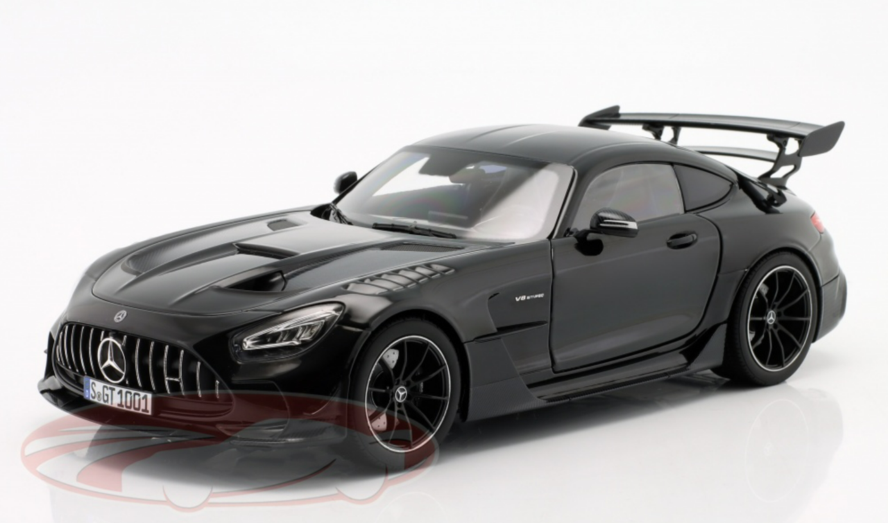 1/18 Norev 2021 Mercedes-Benz AMG GT Black Series (Black) Car Model