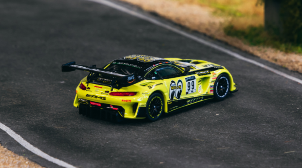 1/64 Tarmac Works Mercedes-AMG GT3 Indianapolis 8 Hour 2021 Craft-Bamboo Racing M. Engel / L. Stolz / J. Gounon 