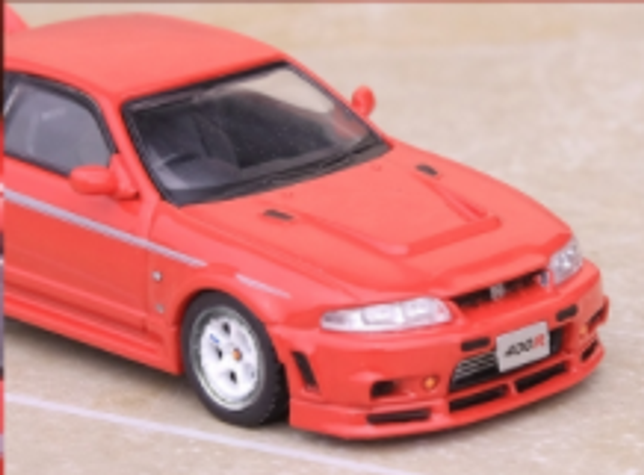 1/64 INNO NISSAN SKYLINE GT-R (R33) NISMO 400R Super Clear Red II Diecast Car Model