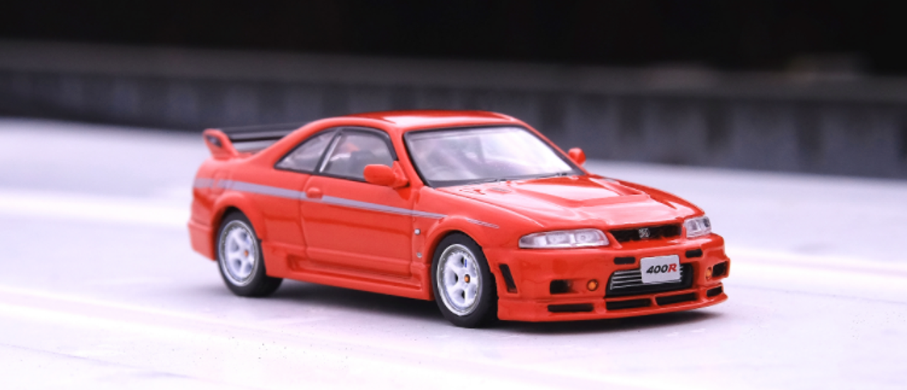 1/64 INNO NISSAN SKYLINE GT-R (R33) NISMO 400R Super Clear Red II Diecast Car Model