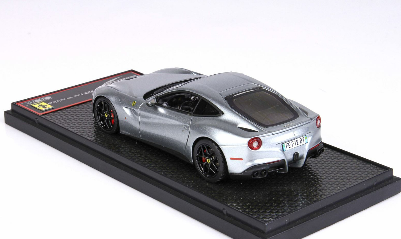 1/43 BBR Ferrari F12 Berlinetta (Grigio Titanio Silver) Resin Car Model