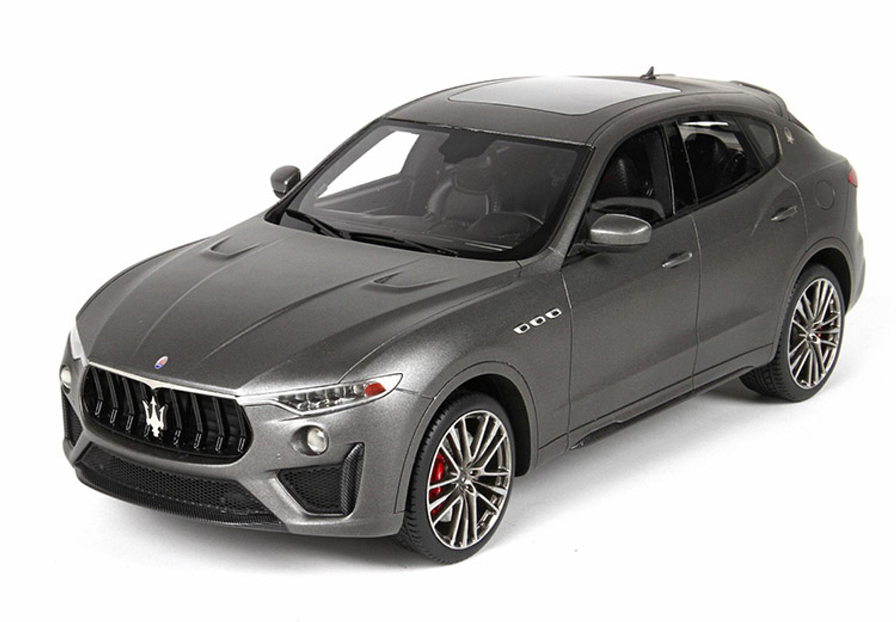 1/18 BBR Maserati Levante Trofeo (Matte Grey) Resin Car Model