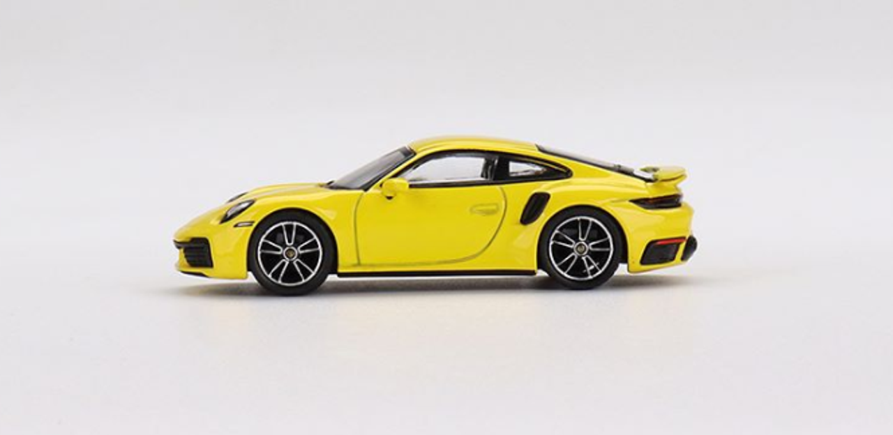 1/64 Mini GT Porsche 911 992 Turbo S (Racing Yellow) Diecast Car Model