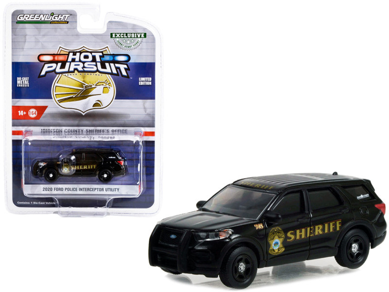 【k.k】 2020 Ford Police Interceptor Utility Black 