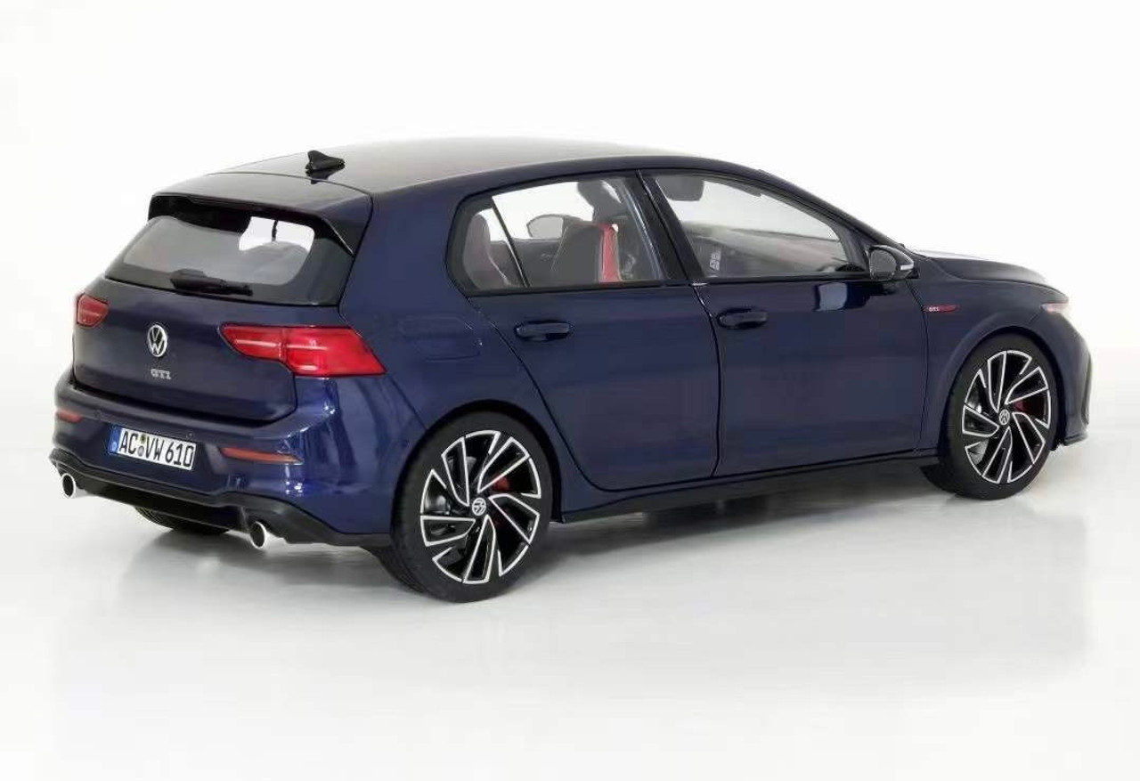 1/18 Norev 2021 Volkswagen VW Golf GTI VIII (Blue) Diecast Car