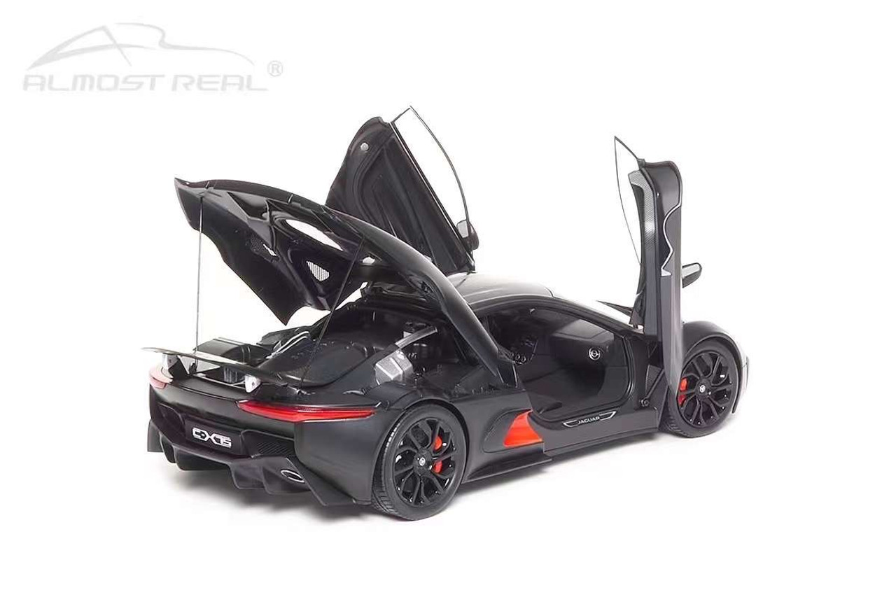 1/18 Almost Real Jaguar C-X75 (Black) Car Model