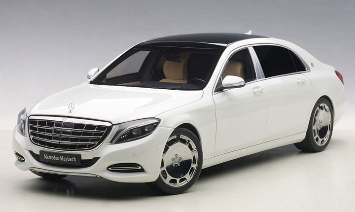 Mercedes Maybach S-Class　AUTOart 1/18 AUTOart Mercedes Benz Maybach S-Class S-Klasse S600 (White