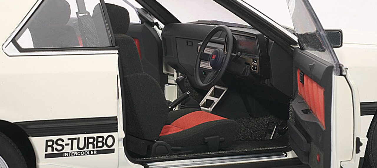 1/18 AUTOart 2000 Nissan Skyline Hardtop Turbo Intercooler RS-X (DR30) (White) Diecast Car Model