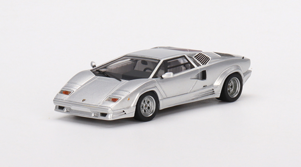 1/43 TSM Model Lamborghini Countach 25th Anniversary Grigio Resin Car Model