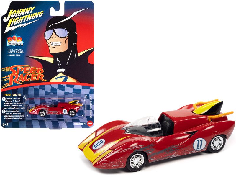 Captain Terror's Car #11 Red (Raced Version) 