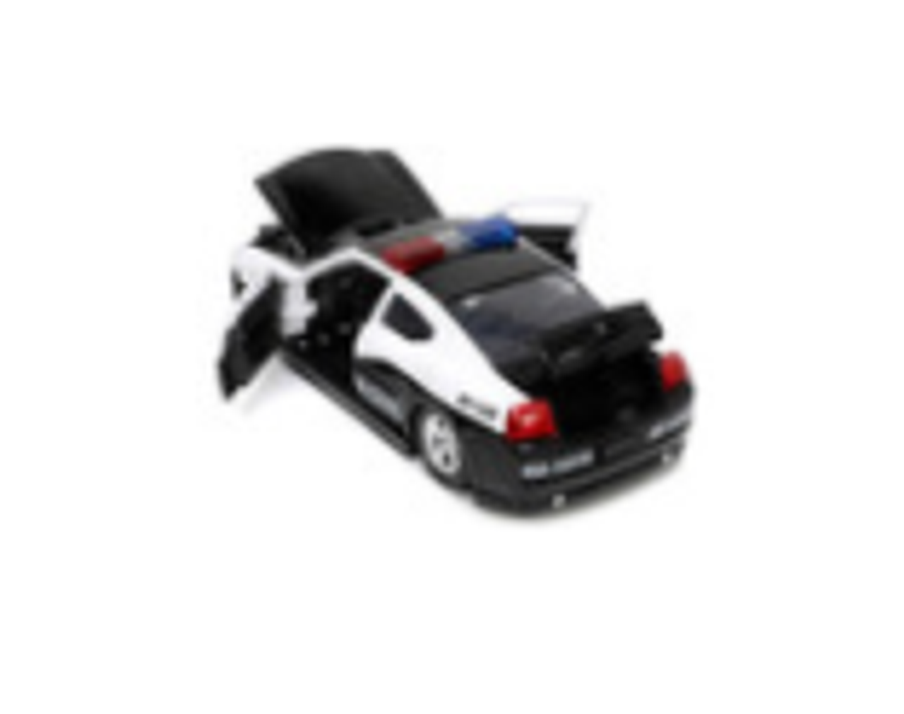 2006 Dodge Charger Police Black and White "Policia Civil" "Fast & Furious" Series 1/24 Diecast Model Car by Jada