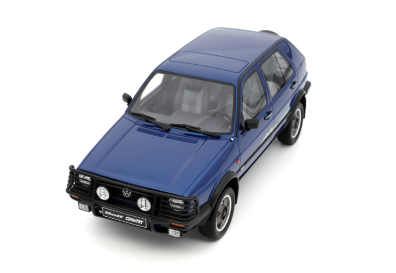 1/18 OTTO 1990 Volkswagen Golf II (Blue) Resin Car Model