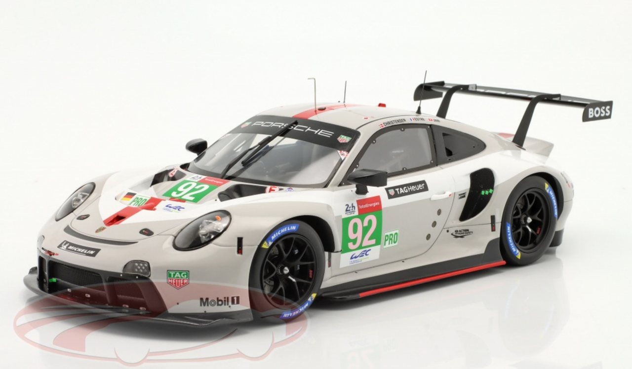 Porsche 911 RSR 19 No.92 Porsche GT Team Le Mans 24H 2022 1:18 ...