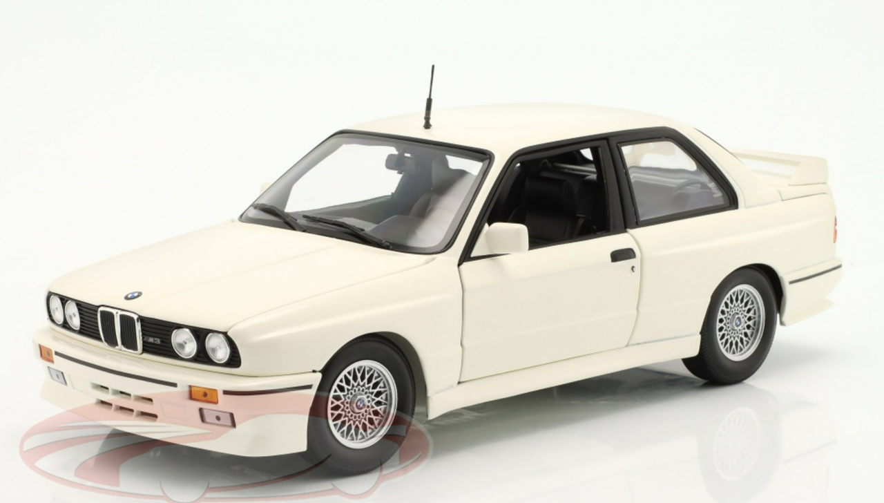 1/18 Minichamps 1987 BMW M3 (E30) (White) Diecast Car Model