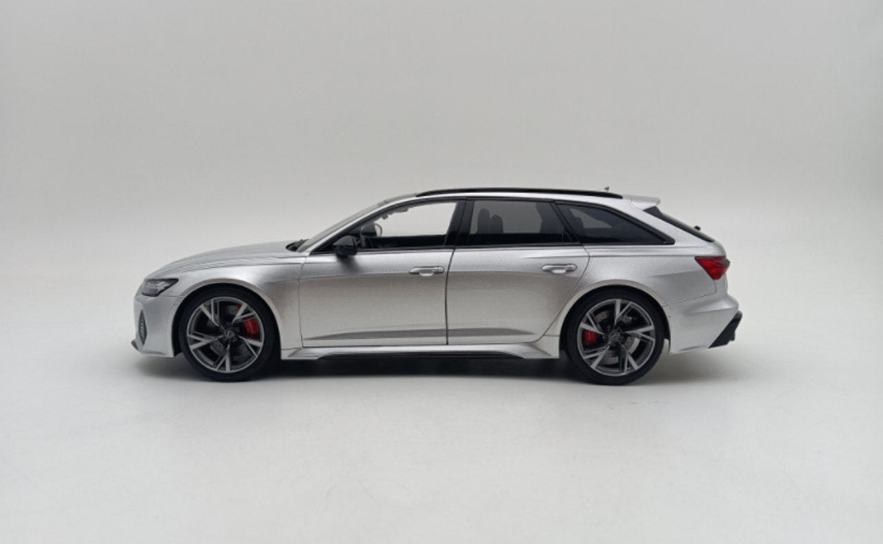 1/18 Audi Polar Master RS6 AVANT C8 Silver Polar Master 