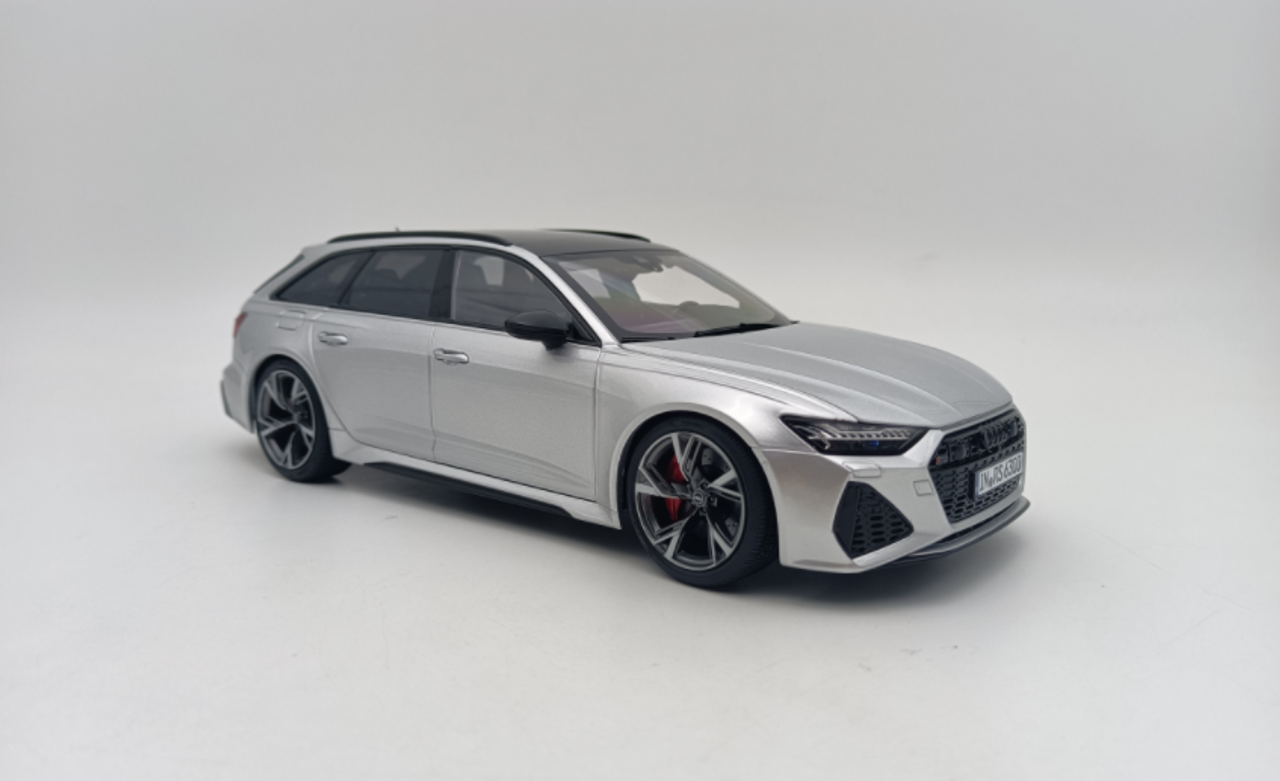 1/18 Audi Polar Master RS6 AVANT C8 Silver Polar Master 