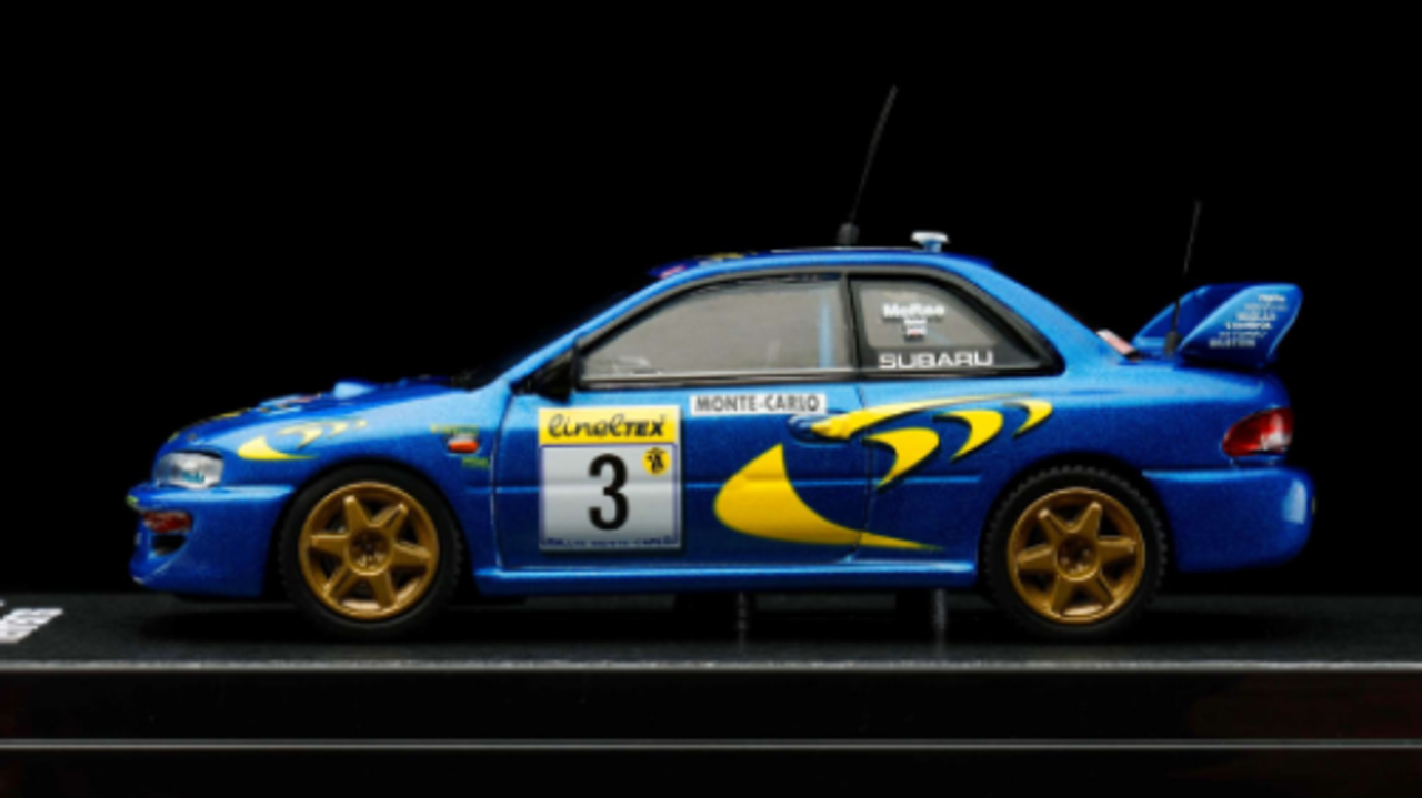 1/64 Ignition Model SUBARU IMPREZA WRC 1997 #3 MONTE CARLO 