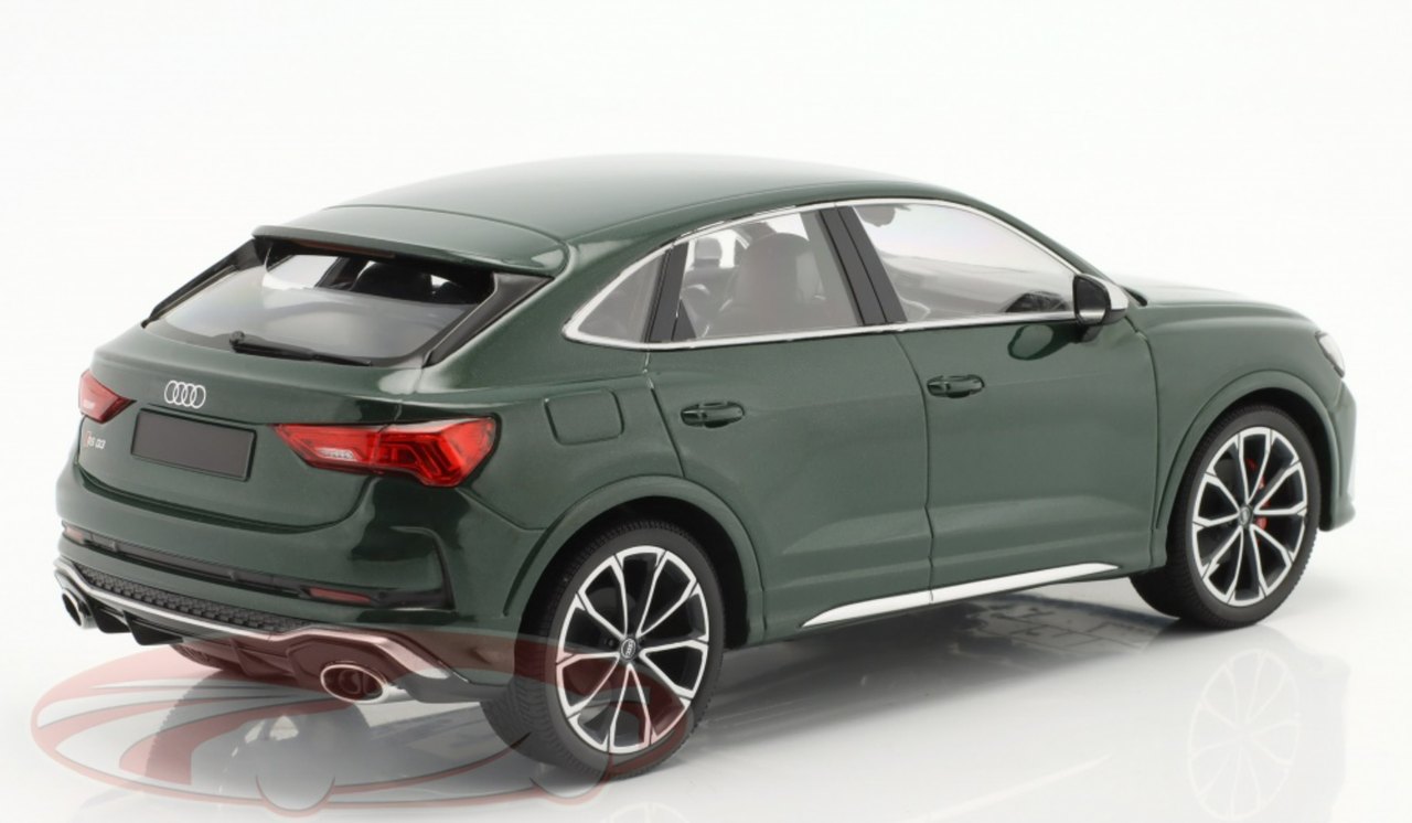 1/18 Minichamps Audi RS Q3 Sportback (Dark Green Metallic) Car Model