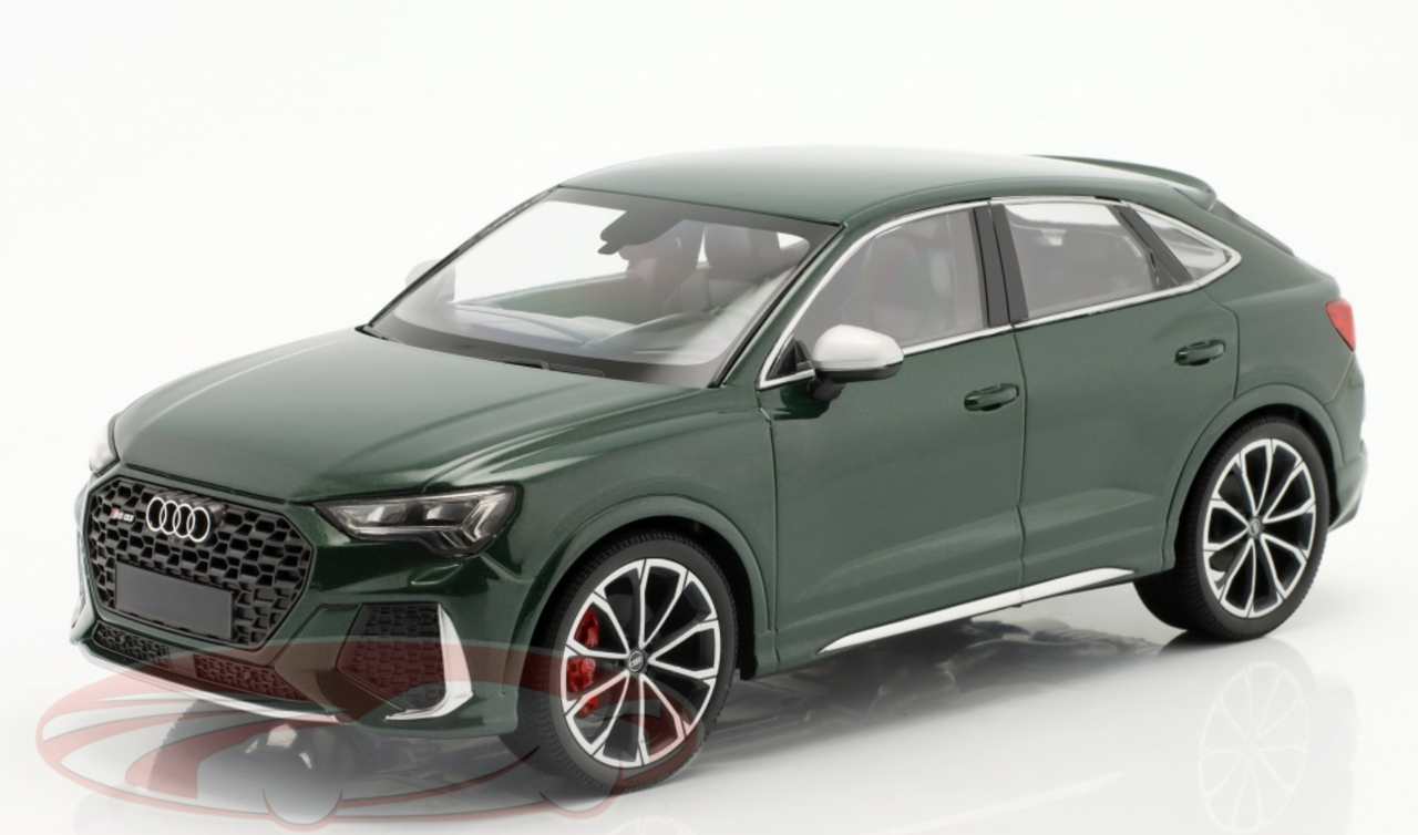 1/18 Minichamps Audi RS Q3 Sportback (Dark Green Metallic) Car Model