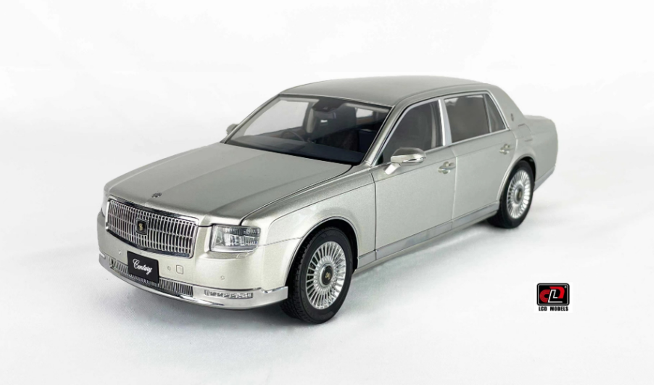  1/18 LCD Toyata Century Champagne silver Diecast full open