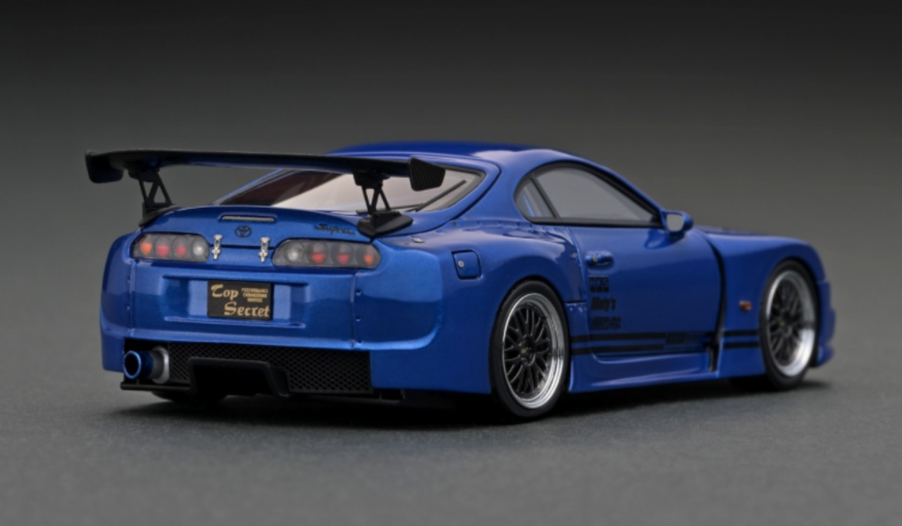 1/43 Ignition Model Toyota TOP SECRET GT300 Supra (JZA80) Blue