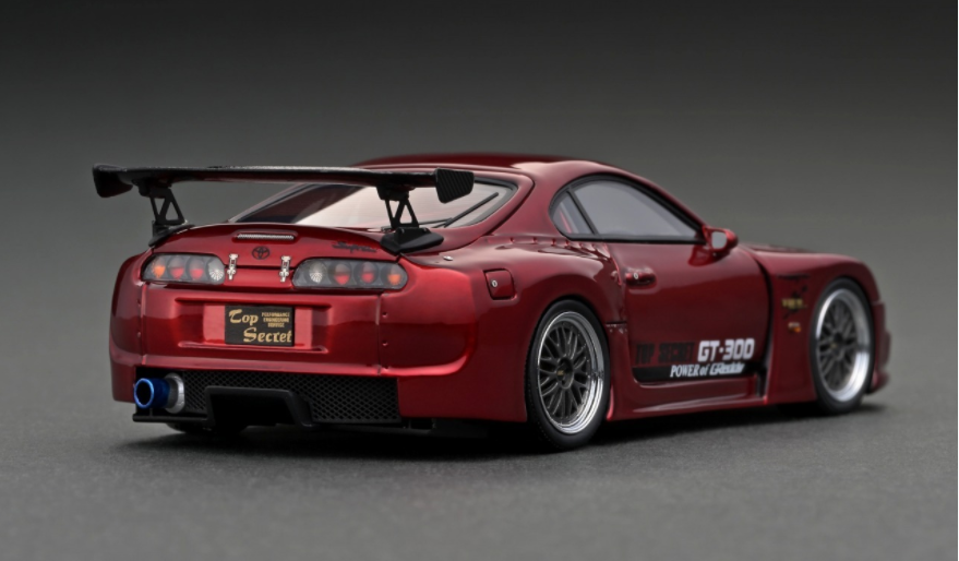 ignition model 1/18 TOP SECRET GT300 TOYOTA Supra (JZA80) White IG2486 | Achetez sur