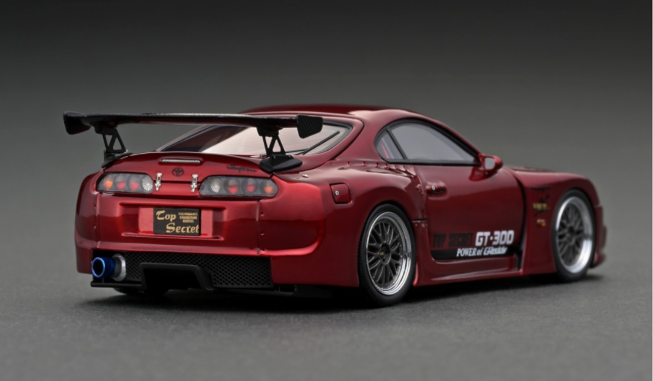 1/43 Ignition Model Toyota TOP SECRET GT300 Supra (JZA80) Red