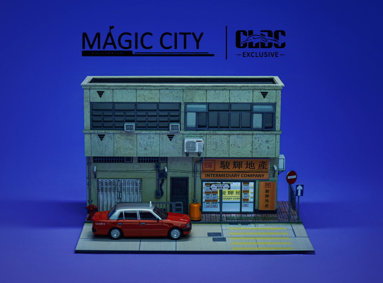 1/64 Magic City Hong Kong Canton Road Street Diorama (car models & figures NOT included)