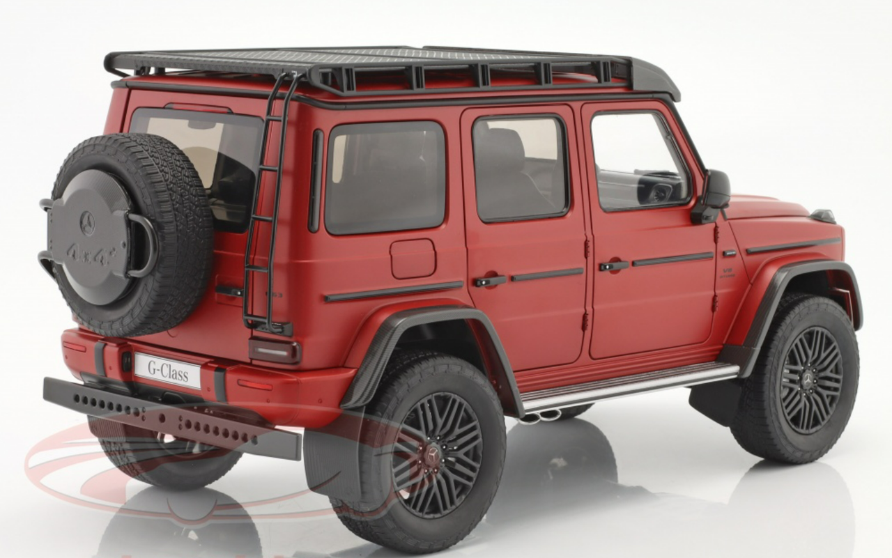 1/12 Dealer Edition 2022 Mercedes-Benz G63 (W463) 4x4 AMG (Hyacinth Red)  Diecast Car Model