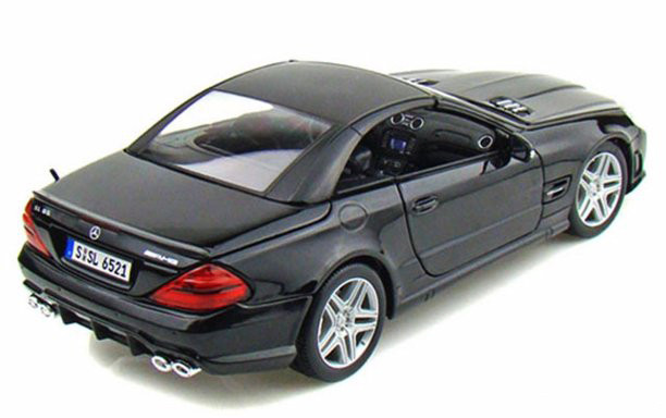 1/18 Maisto Mercedes-Benz SL65 AMG (Black) Diecast Car Model