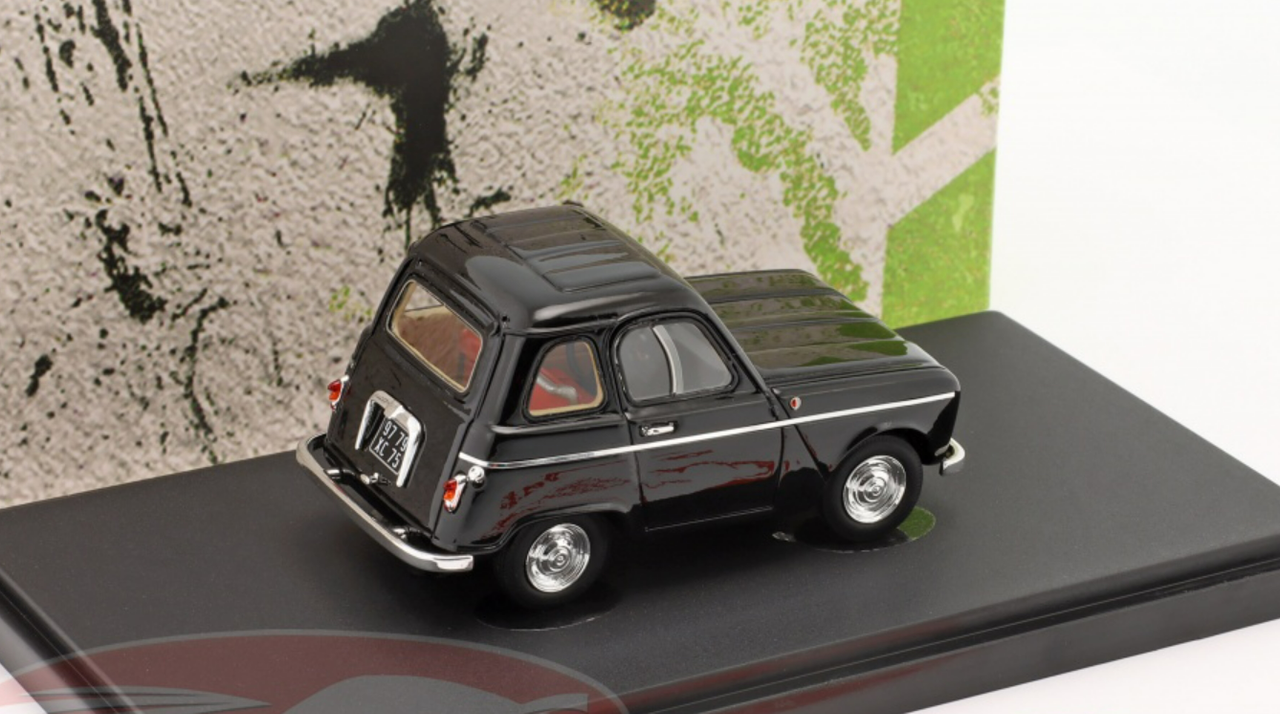 1/43 AutoCult 1969 Renault 4 Bertin (Black) Car Model