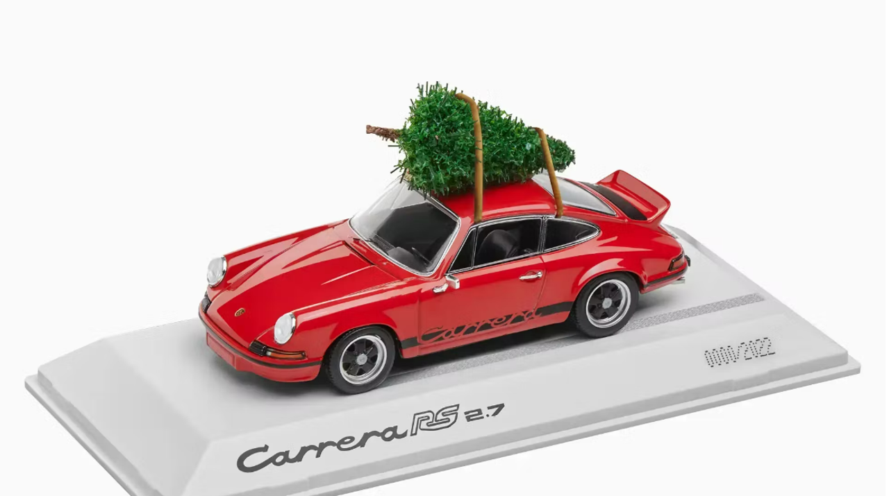 1/43 Dealer Edition Porsche 911 Carrera RS 2.7 (Red) Christmas Limited edition Car Model