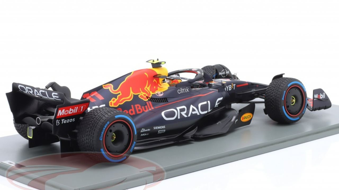 1/12 Spark 2022 Formula 1 Oracle Red Bull Racing RB18 No.11 Oracle Red Bull  Racing Winner Monaco GP 2022 Sergio Perez Car Model