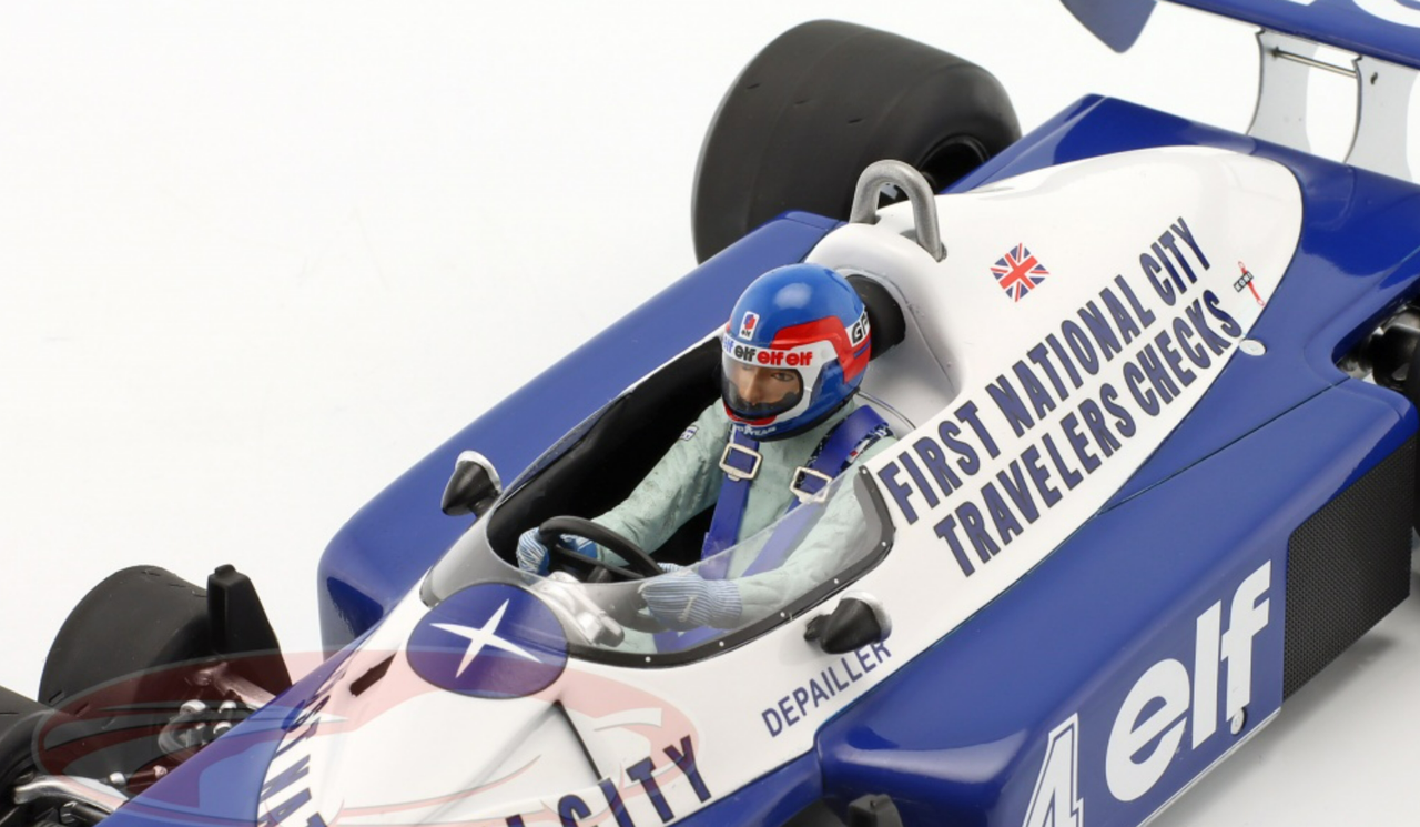Exoto 1:18 Tyrrell P34 – #4 Patrick Depailler – GP Du Japon 1976 – Modèle Neuf