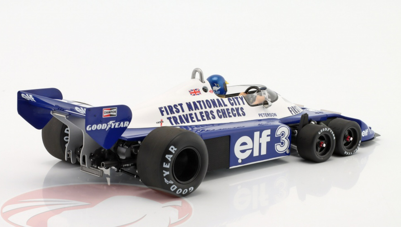 スパーク1/18TyrrellP34 Brazilian GP1977 スパーク1