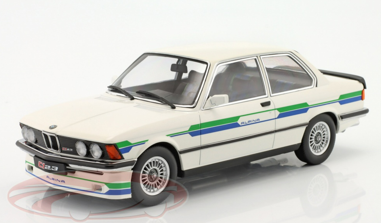 KK scale 1/18 BMW Alpina C1 2.3 E21 1980 ホワイト ダイキャスト製