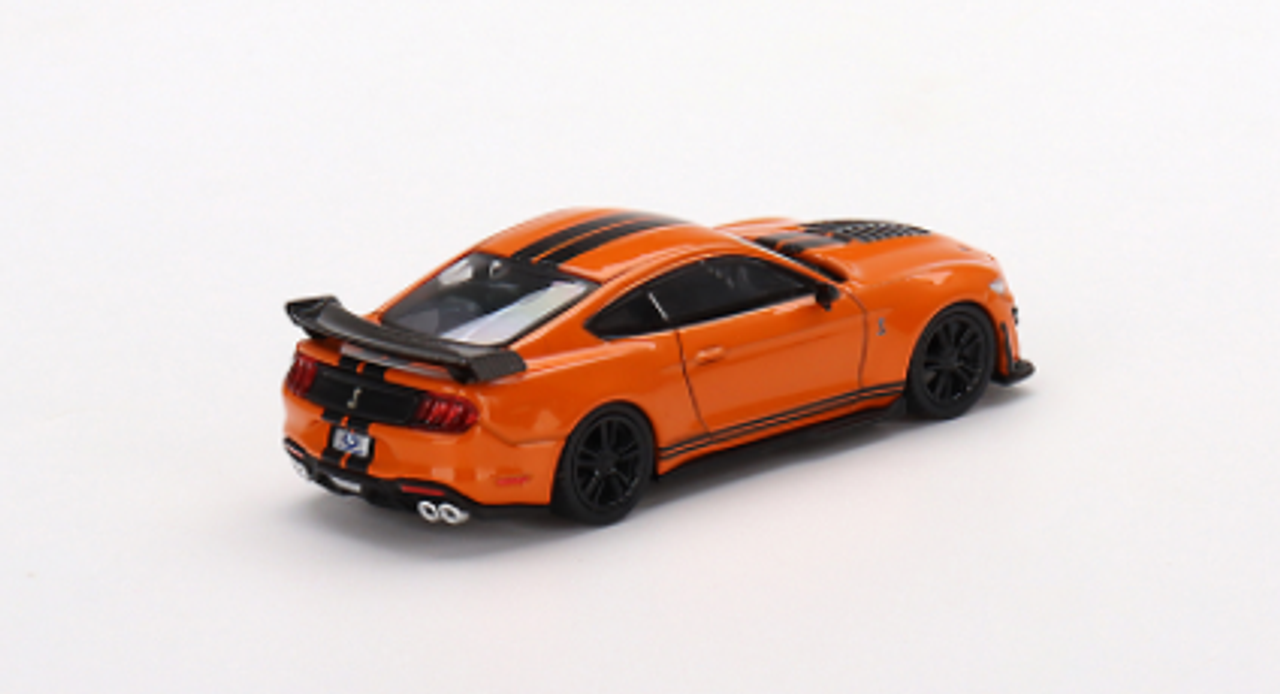 1/64 Mini GT Ford Mustang Shelby GT500 (Twister Orange) Diecast Car Model