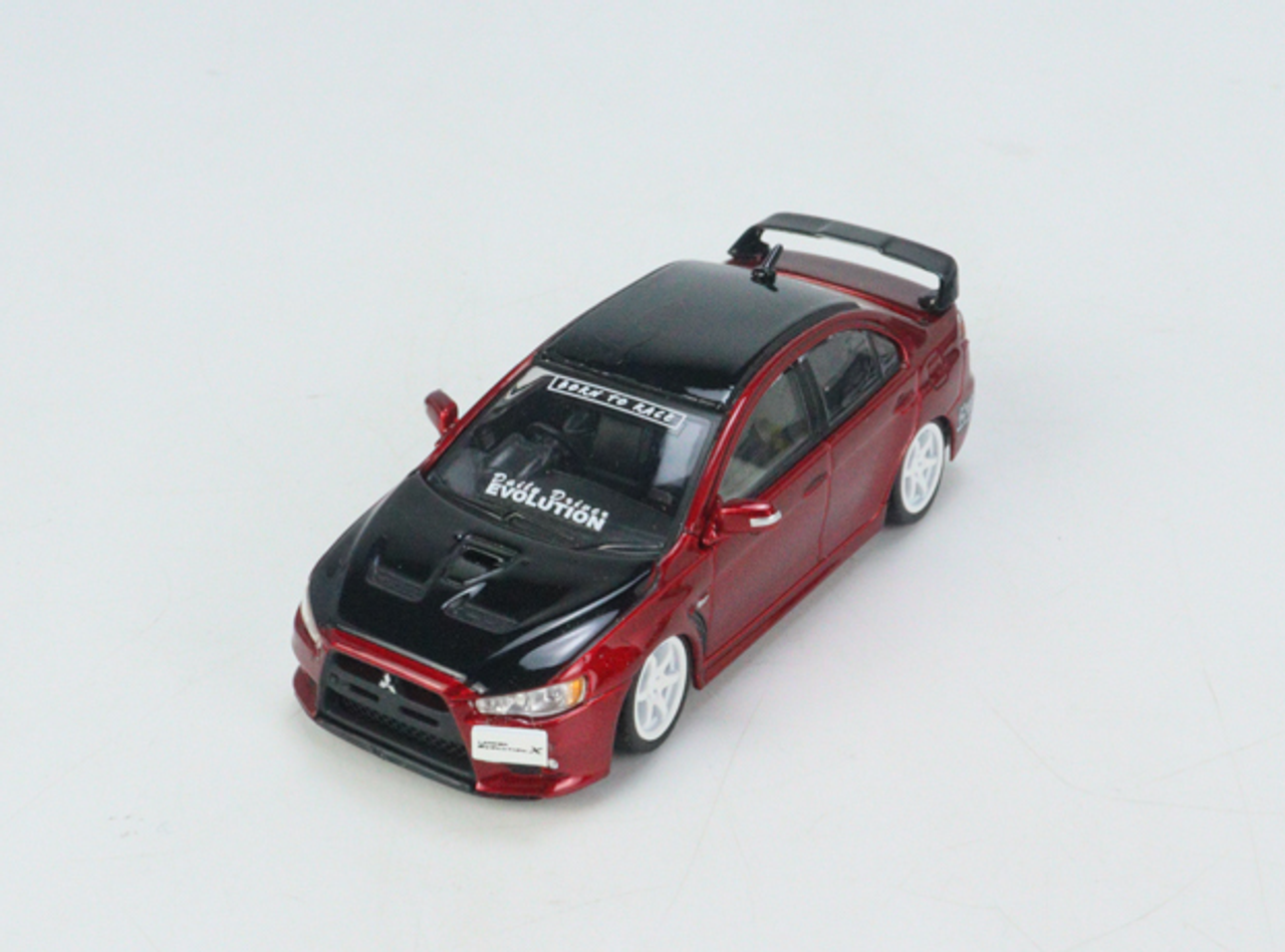 1/64 BM Creations Mitsubishi Lancer Evolution X RED JDM 