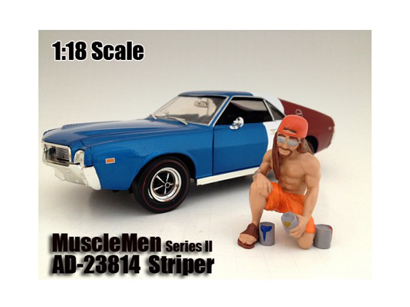 Musclemen "Striper" Figure For 1/18 Scale Models by American Diorama