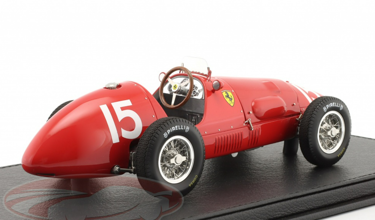 1/18 GP Replicas 1952 Formula 1 Alberto Ascari Ferrari 500F2 #15 Winner British GP World Champion Car Model